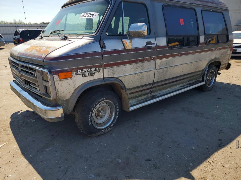 1988 Chev G20 მანქანა იყიდება აუქციონზე, vin: 2GBEG25K0J4163814, აუქციონის ნომერი: 49169596