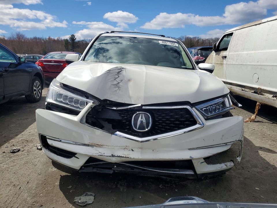 48811906 :رقم المزاد ، 5FRYD4H55HB023686 vin ، 2017 Acura Mdx مزاد بيع