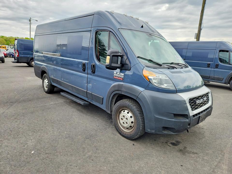 Продаж на аукціоні авто 2020 Ram Promaster 3500, vin: 3C6URVJG8LE129560, номер лоту: 72730235
