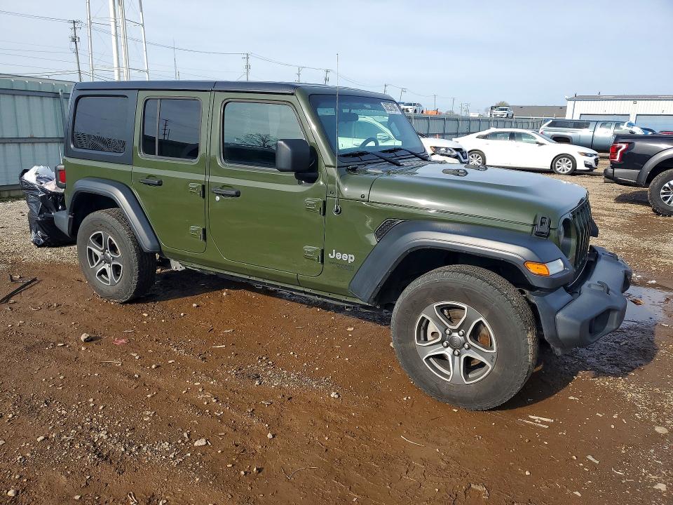 50235196 :رقم المزاد ، 1C4HJXDN2LW310599 vin ، 2020 Jeep Wrangler Unlimited مزاد بيع