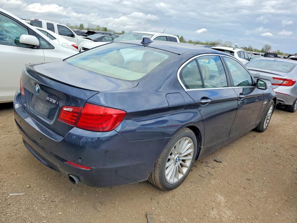2012 Bmw 535 მანქანა იყიდება აუქციონზე, vin: WBAFU7C52CDU65243, აუქციონის ნომერი: 50668396