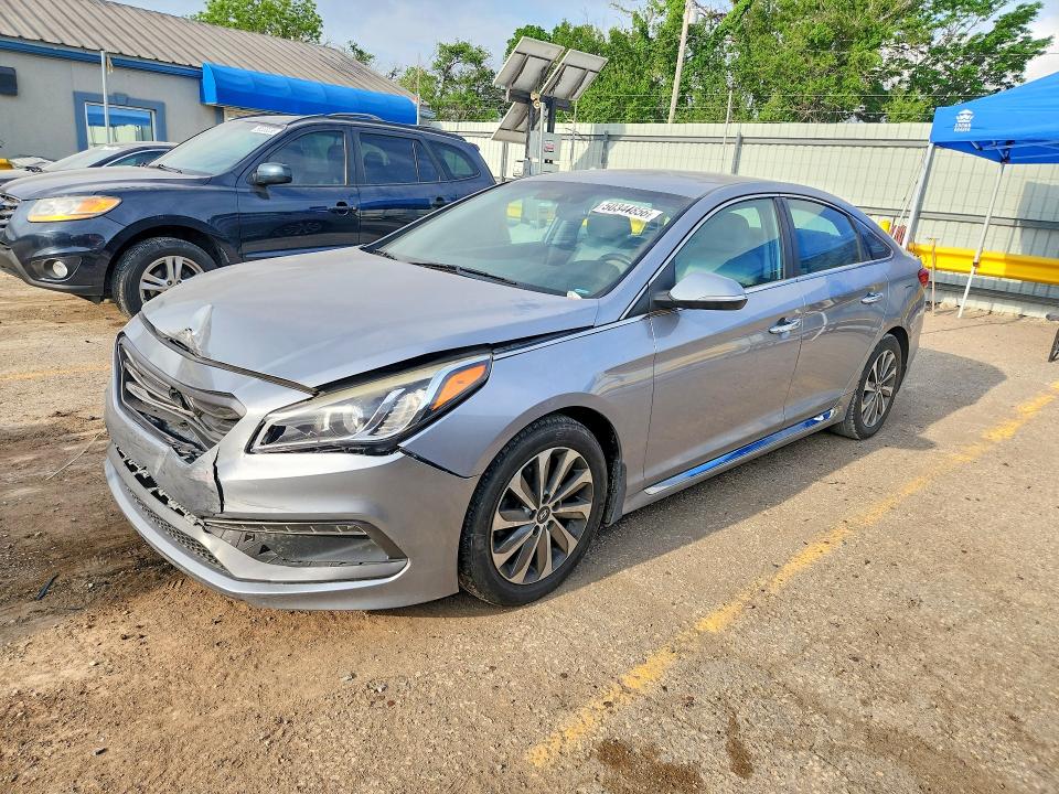 2016 Hyundai Sonata მანქანა იყიდება აუქციონზე, vin: 5NPE34AF2GH288995, აუქციონის ნომერი: 50344856