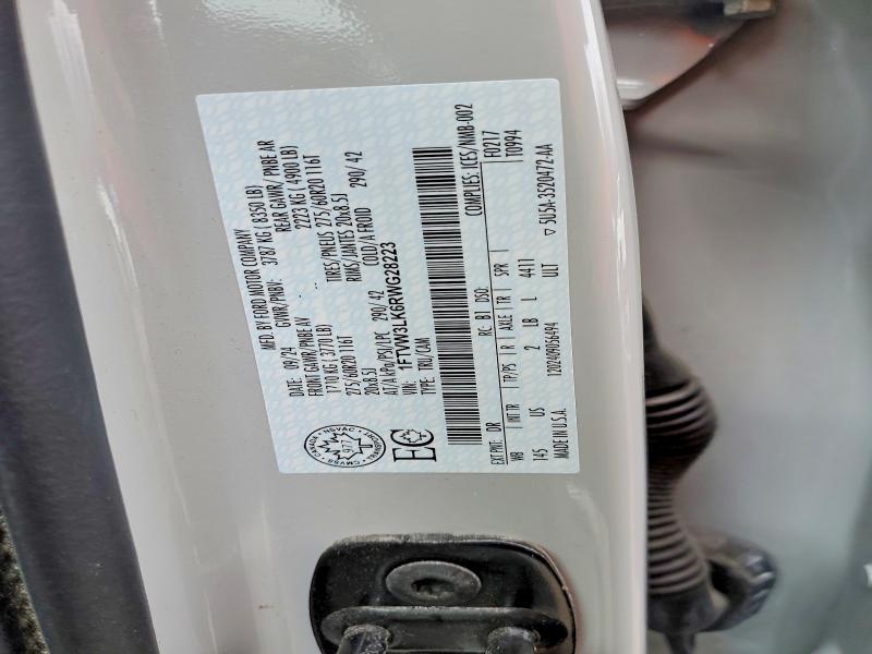 Aukcja sprzedaży 2024 Ford F150, vin: 1FTVW3LK6RWG28223, numer aukcji: 51619386