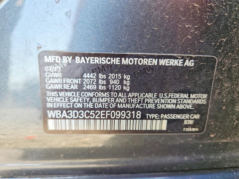Продажа на аукционе авто 2014 Bmw 328, vin: WBA3D3C52EF099318, номер лота: 50228776