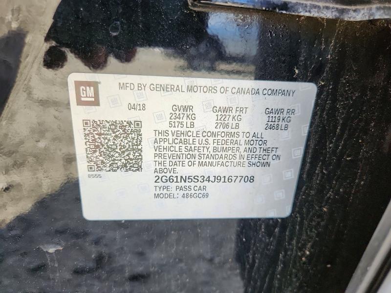 48149216 :رقم المزاد ، 2G61N5S34J9167708 vin ، 2018 Cadillac Xts مزاد بيع