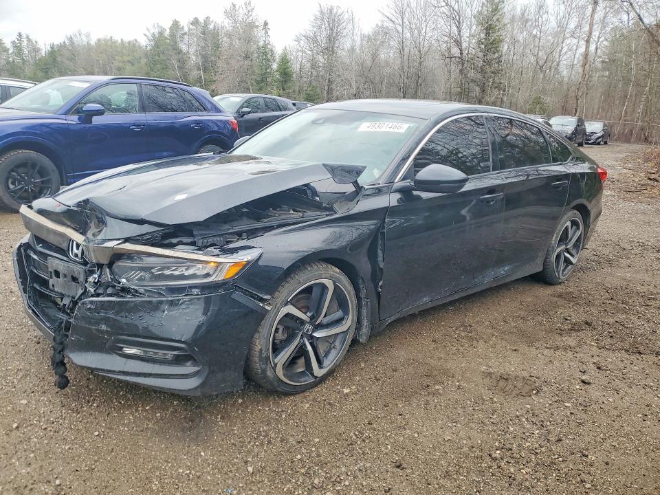 Продаж на аукціоні авто 2018 Honda Accord, vin: 1HGCV1F3XJA811033, номер лоту: 49301466