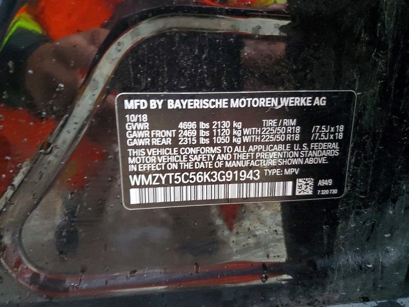 Aukcja sprzedaży 2019 Mini Cooper, vin: WMZYT5C56K3G91943, numer aukcji: 50253436