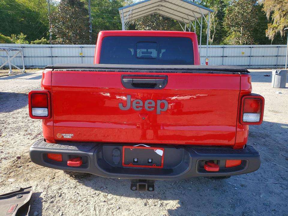 2022 Jeep Gladiator მანქანა იყიდება აუქციონზე, vin: 1C6JJTBG6NL154030, აუქციონის ნომერი: 49745986