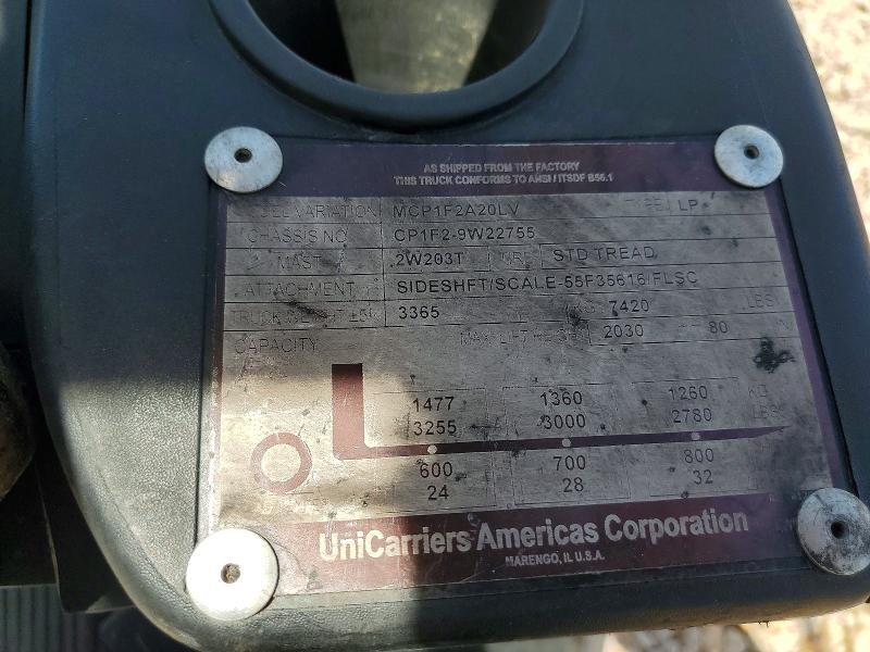 2016 Unicariers Forklift მანქანა იყიდება აუქციონზე, vin: CP1F29W22755, აუქციონის ნომერი: 55463766