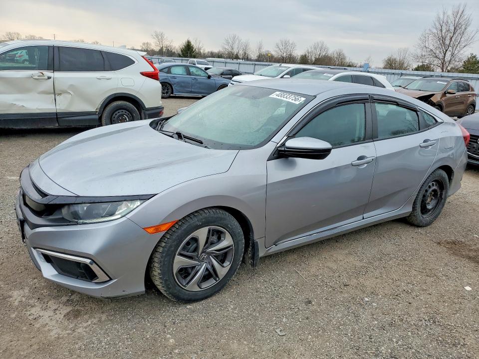 48833756 :رقم المزاد ، 2HGFC2F57LH019176 vin ، 2020 Honda Civic مزاد بيع