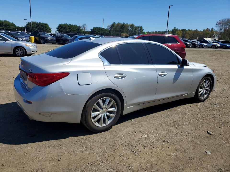 51006986 :رقم المزاد ، JN1BV7AR7FM418625 vin ، 2015 Infiniti Q50 مزاد بيع