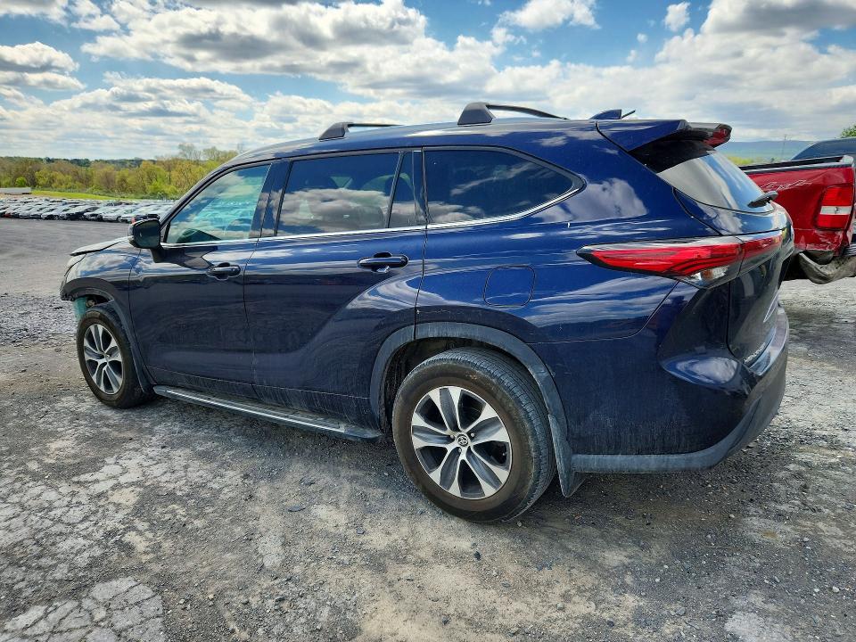 50599316 :رقم المزاد ، 5TDHZRBH3MS160666 vin ، 2021 Toyota Highlander مزاد بيع