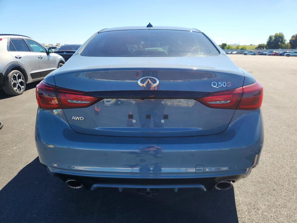 Продаж на аукціоні авто 2021 Infiniti Q50, vin: JN1FV7DR8MM880900, номер лоту: 50915476