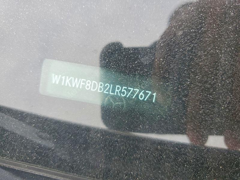 2020 Mercedes-benz C მანქანა იყიდება აუქციონზე, vin: W1KWF8DB2LR577671, აუქციონის ნომერი: 48154846