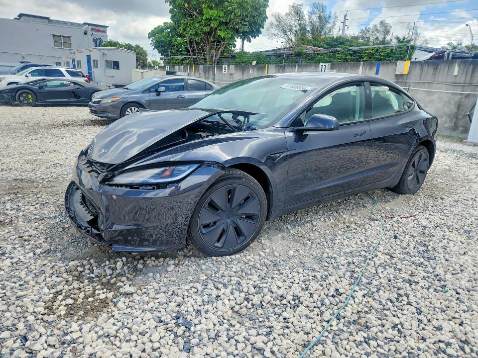 Продажа на аукционе авто 2025 Tesla Model 3, vin: 5YJ3E1EA4SF055447, номер лота: 51406656