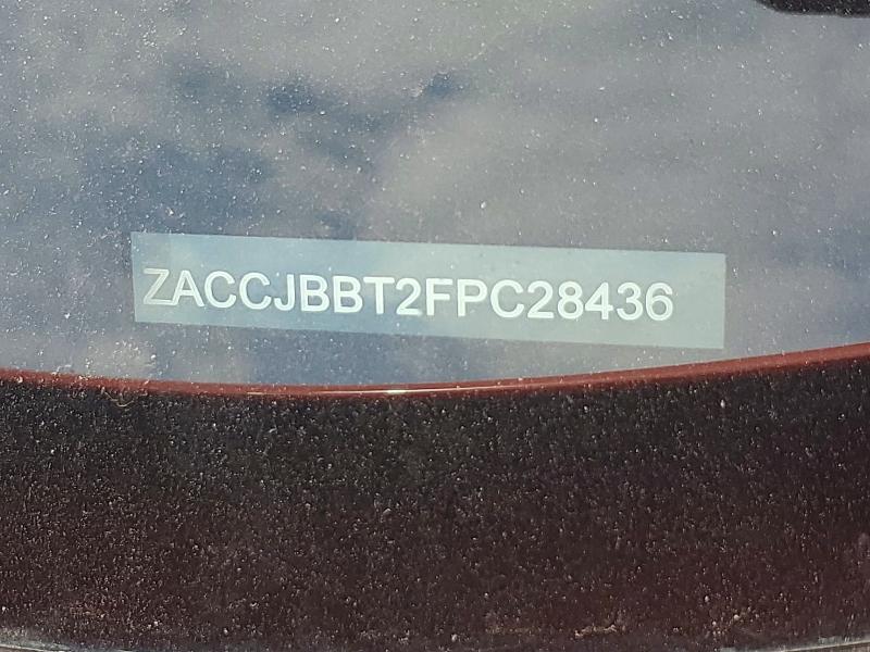Aukcja sprzedaży 2015 Jeep Renegade, vin: ZACCJBBT2FPC28436, numer aukcji: 49945496