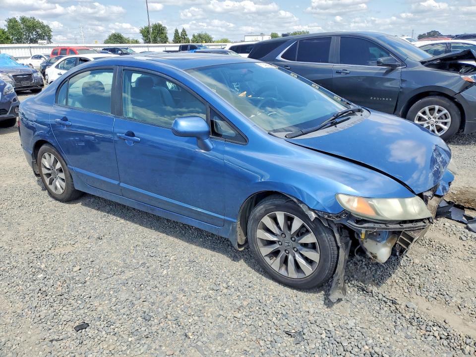 51468286 :رقم المزاد ، 19XFA16809E009571 vin ، 2009 Honda Civic مزاد بيع