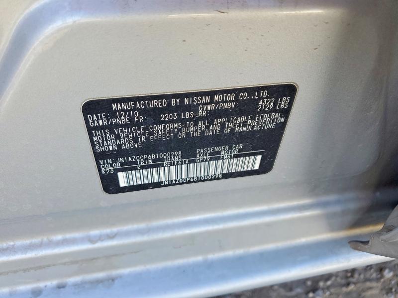 Aukcja sprzedaży 2011 Nissan Leaf, vin: JN1AZ0CP6BT000298, numer aukcji: 50524336