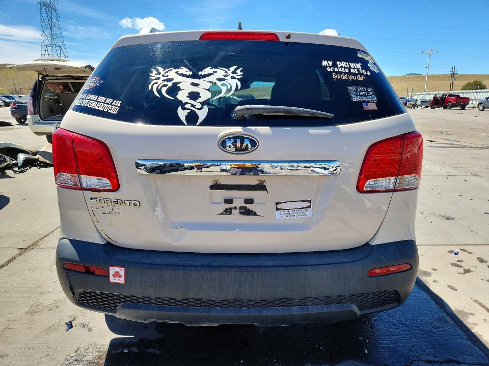 49409206 :رقم المزاد ، 5XYKT4A22BG133752 vin ، 2011 Kia Sorento مزاد بيع