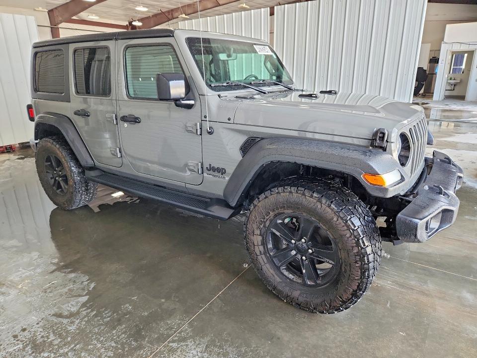 49283546 :رقم المزاد ، 1C4HJXDG9MW863950 vin ، 2021 Jeep Wrangler Unlimited مزاد بيع