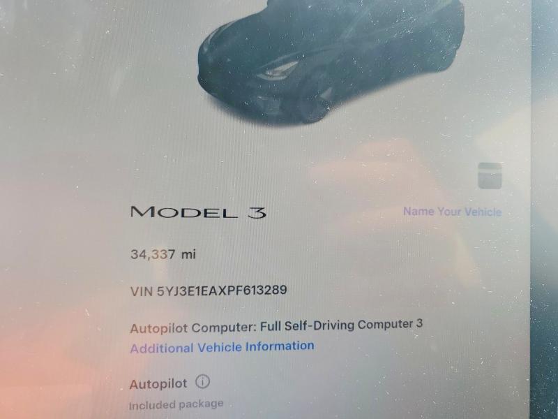 Продажа на аукционе авто 2023 Tesla Model 3, vin: 5YJ3E1EAXPF613289, номер лота: 48605686
