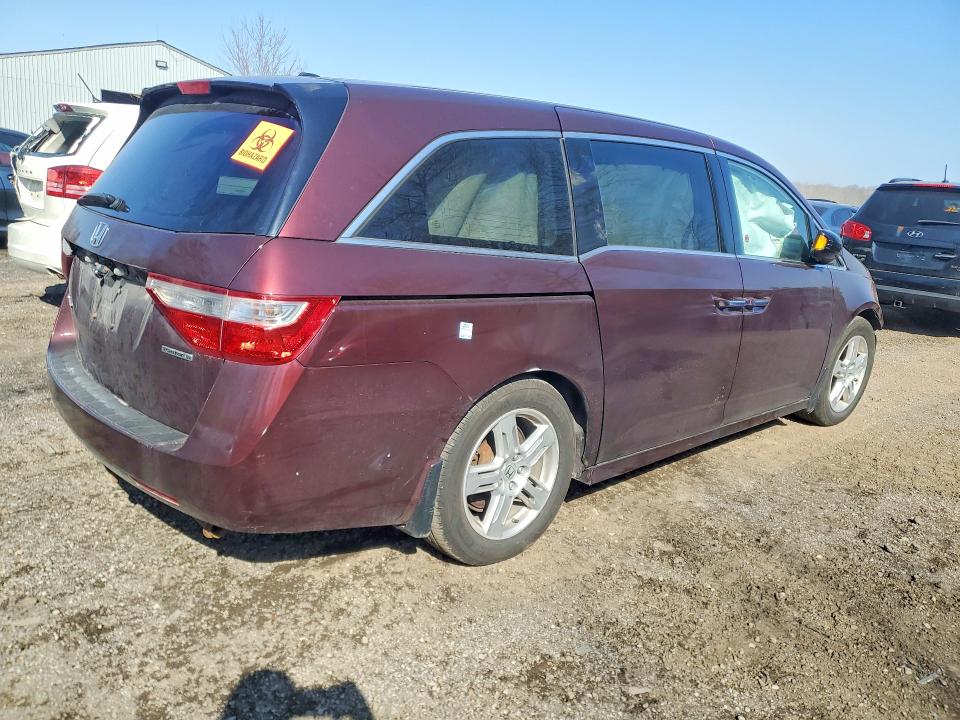 Продажа на аукционе авто 2012 Honda Odyssey, vin: 5FNRL5H99CB503840, номер лота: 49752786