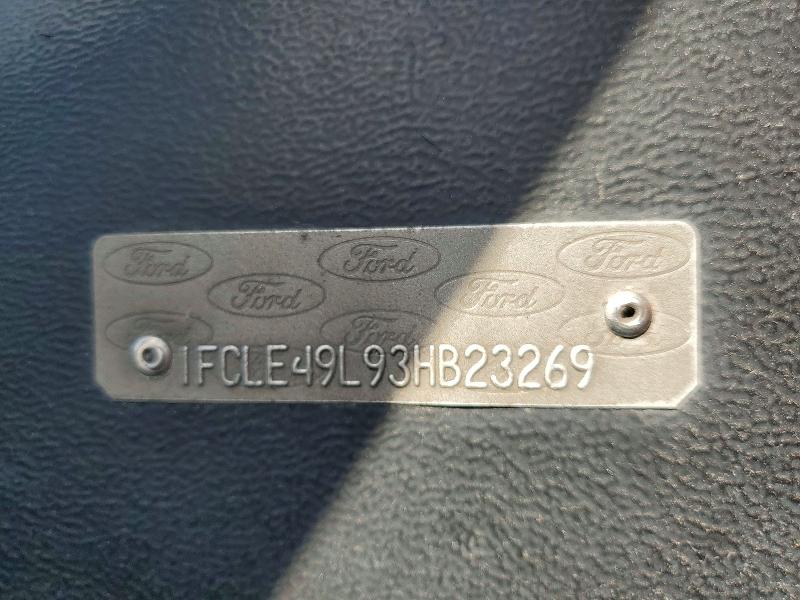 2003 Ford E450 მანქანა იყიდება აუქციონზე, vin: 1FCLE49L93HB23269, აუქციონის ნომერი: 52104576
