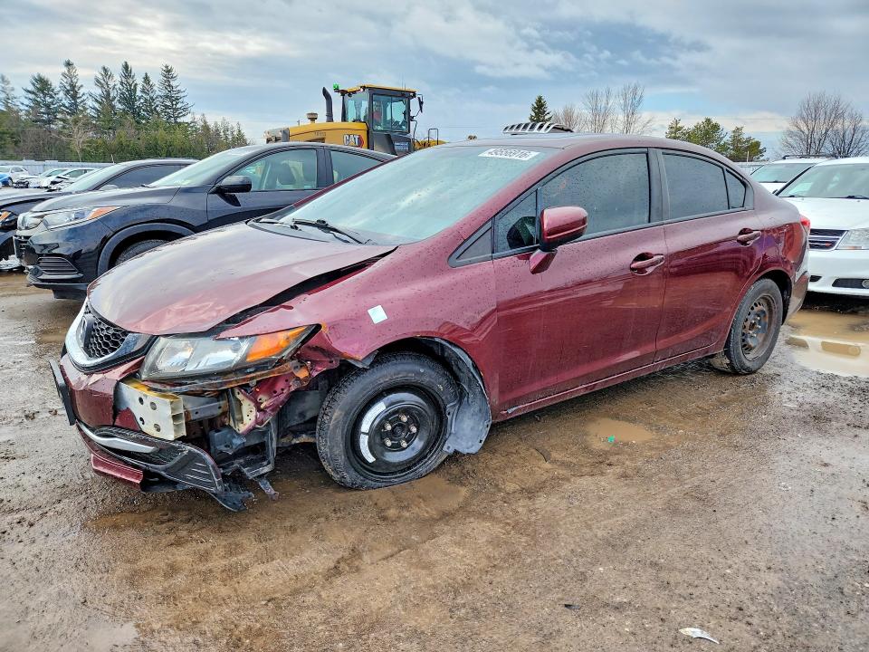 Продаж на аукціоні авто 2015 Honda Civic, vin: 2HGFB2F57FH035014, номер лоту: 49556916