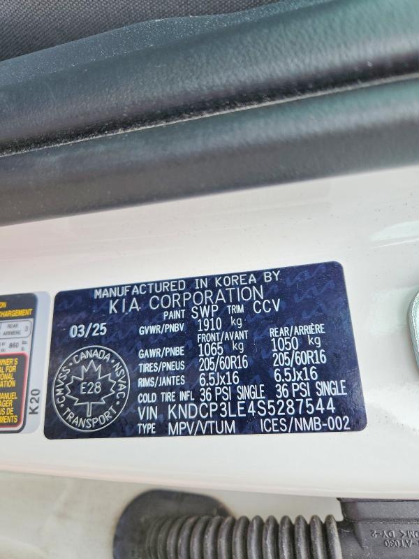 2025 Kia Niro მანქანა იყიდება აუქციონზე, vin: KNDCP3LE4S5287544, აუქციონის ნომერი: 50551016