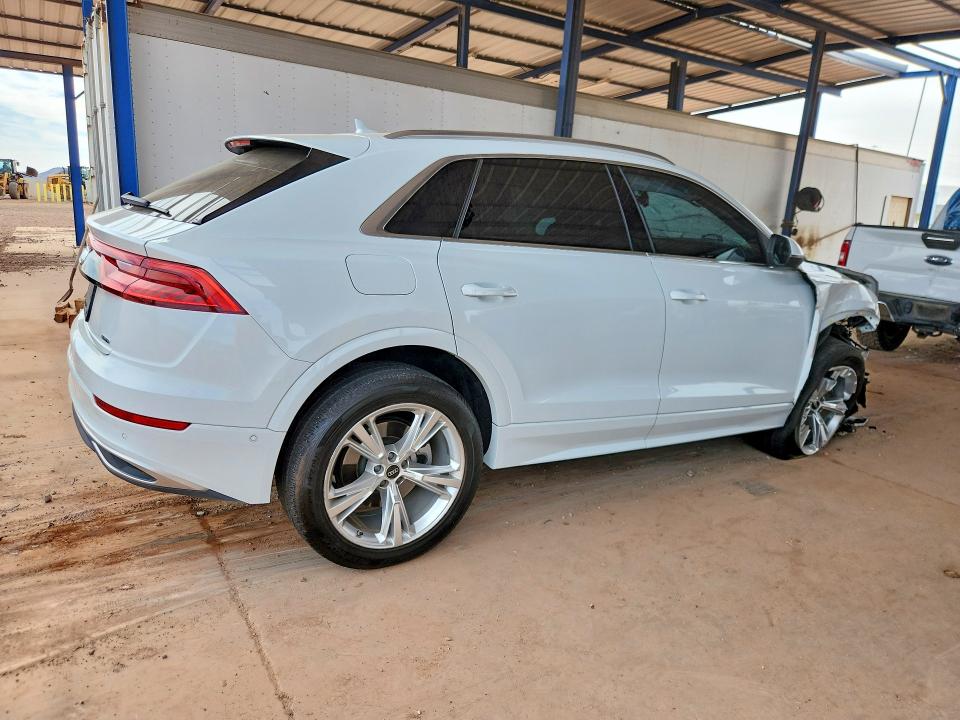 2022 Audi Q8 მანქანა იყიდება აუქციონზე, vin: WA1AVBF1XND019280, აუქციონის ნომერი: 50276256