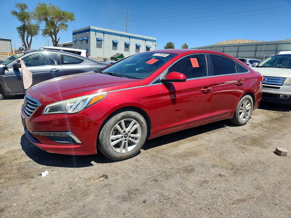 2015 Hyundai Sonata მანქანა იყიდება აუქციონზე, vin: 5NPE24AF3FH199132, აუქციონის ნომერი: 51263886