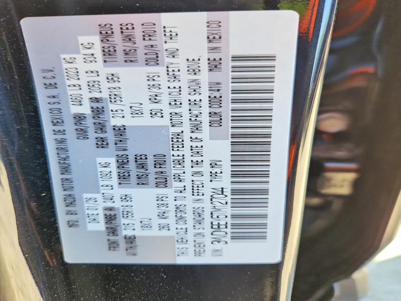 50898326 :رقم المزاد ، 3MVDMBEY6TM127044 vin ، 2026 Mazda Cx-30 مزاد بيع