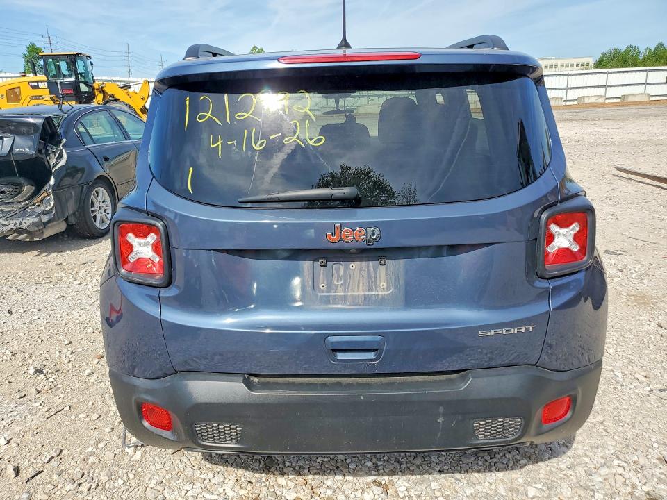 2020 Jeep Renegade მანქანა იყიდება აუქციონზე, vin: ZACNJAAB7LPL24695, აუქციონის ნომერი: 50684566