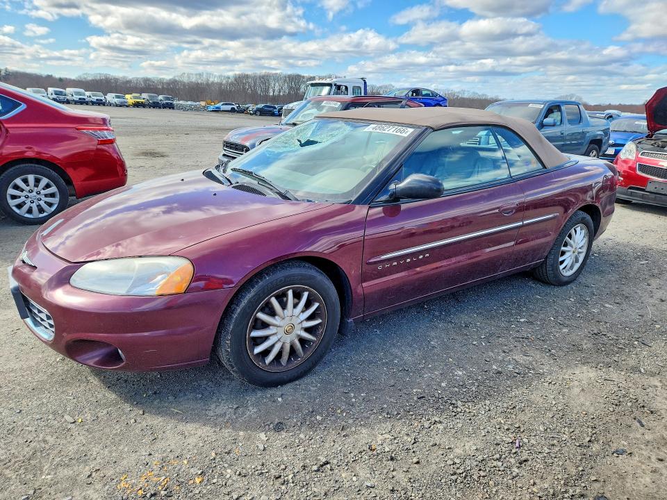 Продаж на аукціоні авто 2001 Chrysler Sebring, vin: 1C3EL55U71N637515, номер лоту: 48627166