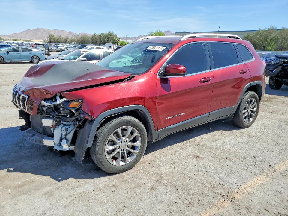 49017356 :رقم المزاد ، 1C4PJLLB7KD486196 vin ، 2019 Jeep Cherokee مزاد بيع
