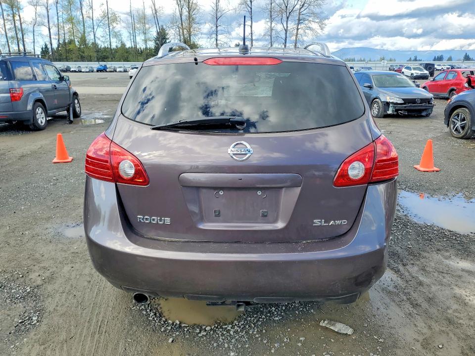 2008 Nissan Rogue მანქანა იყიდება აუქციონზე, vin: JN8AS58V58W106744, აუქციონის ნომერი: 50414376