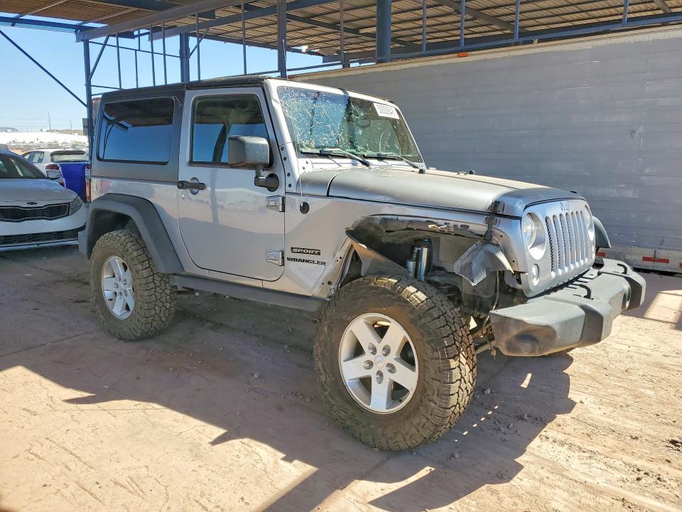 Продаж на аукціоні авто 2015 Jeep Wrangler, vin: 1C4AJWAG4FL581543, номер лоту: 50000646