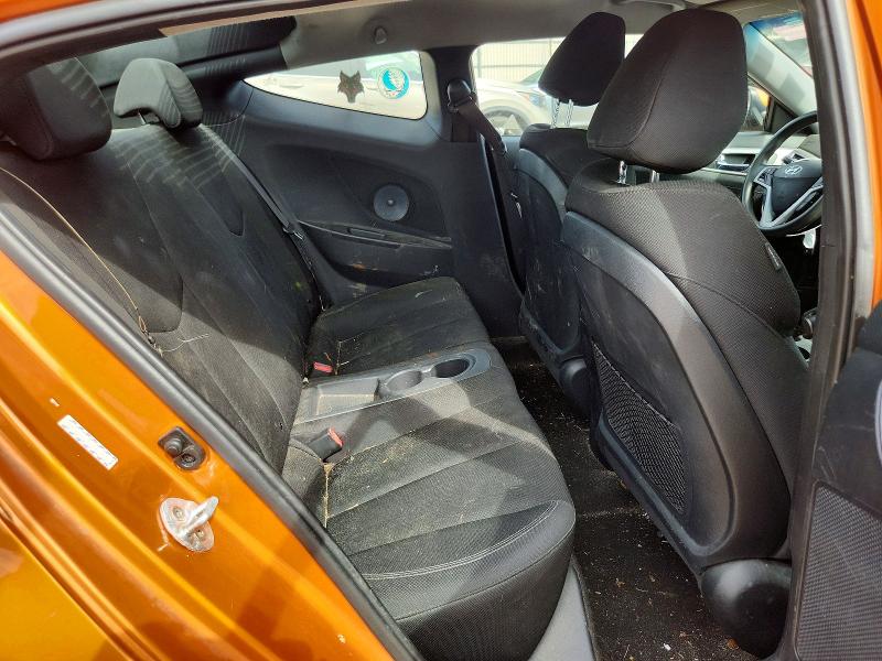 2016 Hyundai Veloster მანქანა იყიდება აუქციონზე, vin: KMHTC6ADXGU285264, აუქციონის ნომერი: 49128956
