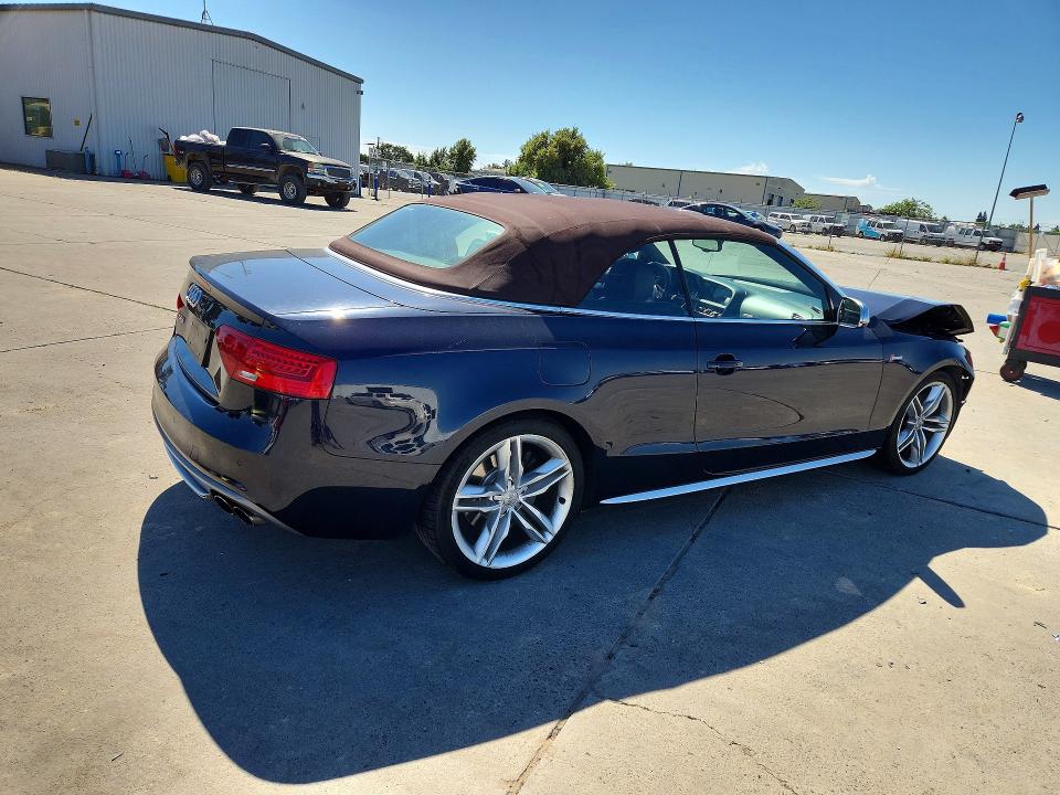 2013 Audi S5 მანქანა იყიდება აუქციონზე, vin: WAUCGAFHXDN003523, აუქციონის ნომერი: 49245796