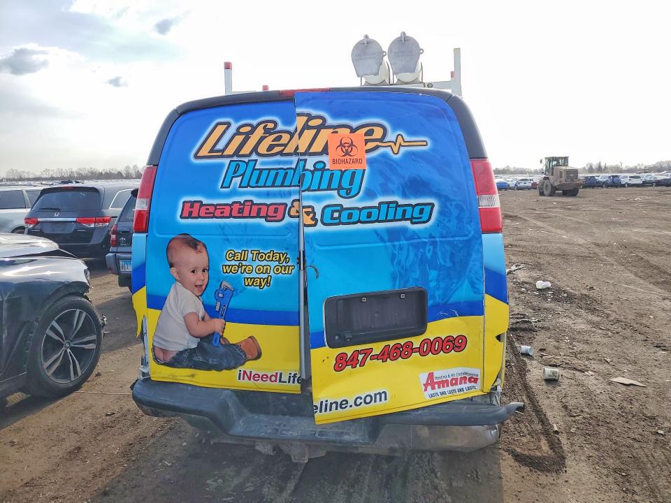 Aukcja sprzedaży 2017 Chevrolet Express G2500, vin: 1GCWGAFF5H1169735, numer aukcji: 48631776