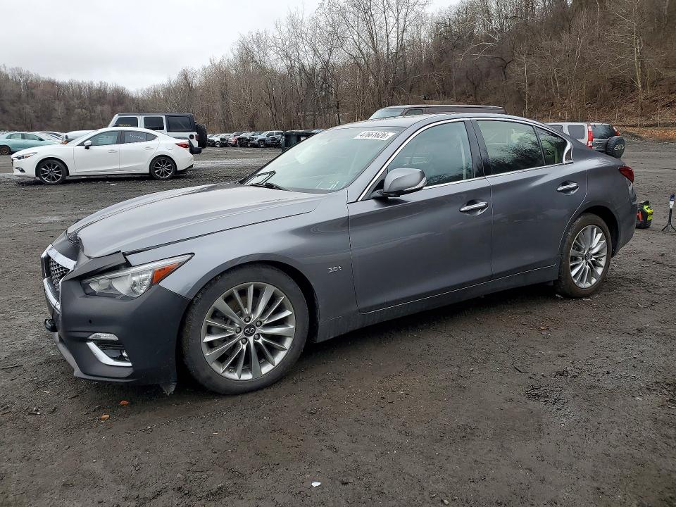 47661626 :رقم المزاد ، JN1EV7AR7KM591035 vin ، 2019 Infiniti Q50 مزاد بيع