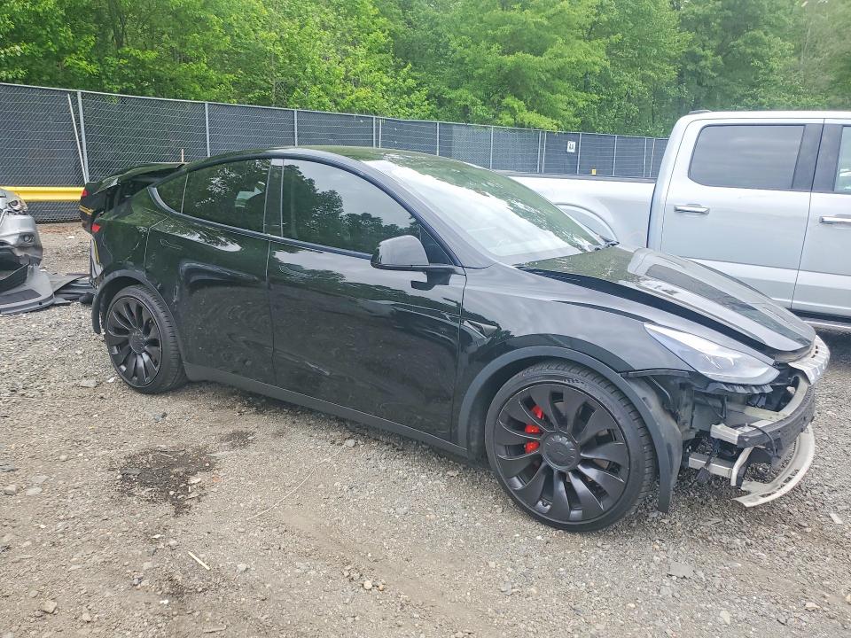 2022 Tesla Model Y მანქანა იყიდება აუქციონზე, vin: 7SAYGDEF1NF344998, აუქციონის ნომერი: 51489556