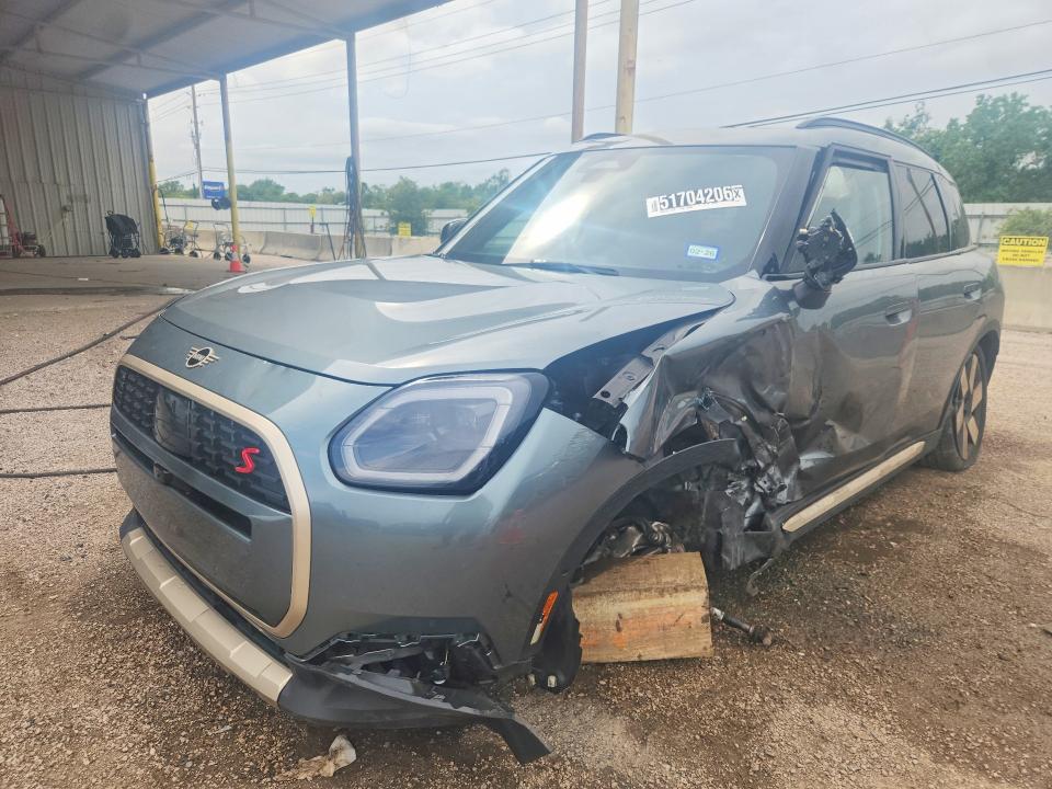 51704206 :رقم المزاد ، WMZ23GA00S7R55432 vin ، 2025 Mini Countryman مزاد بيع