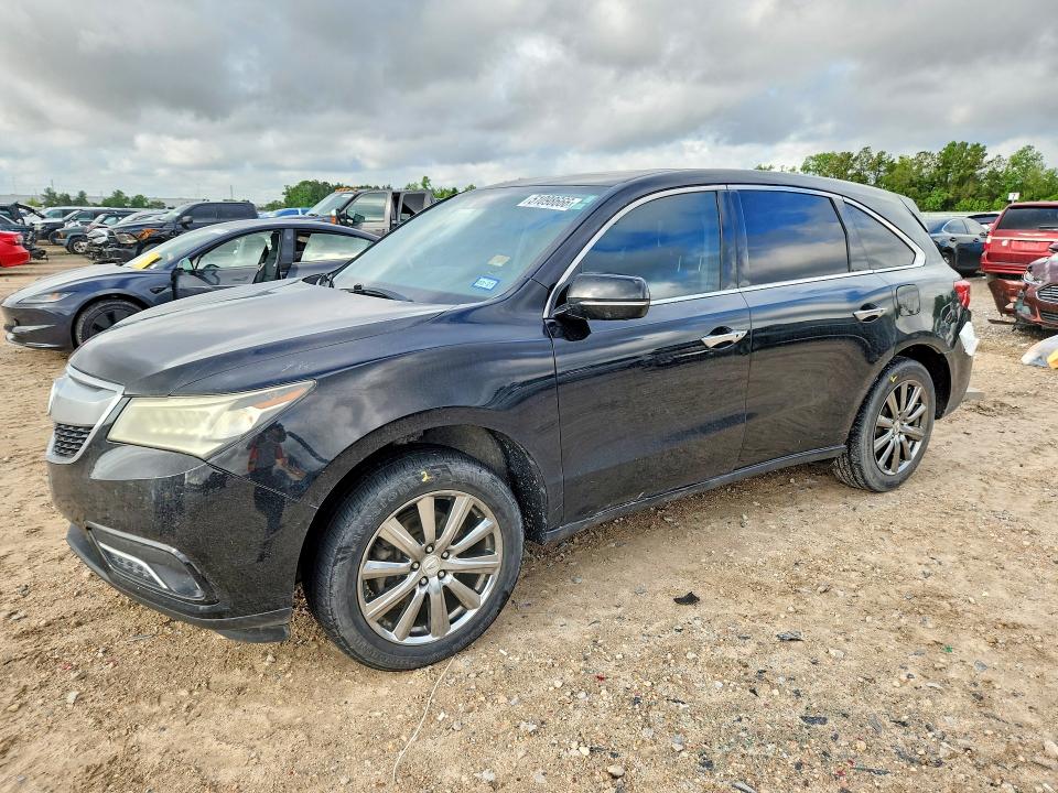 2015 Acura Mdx მანქანა იყიდება აუქციონზე, vin: 5FRYD3H49FB012625, აუქციონის ნომერი: 51098666