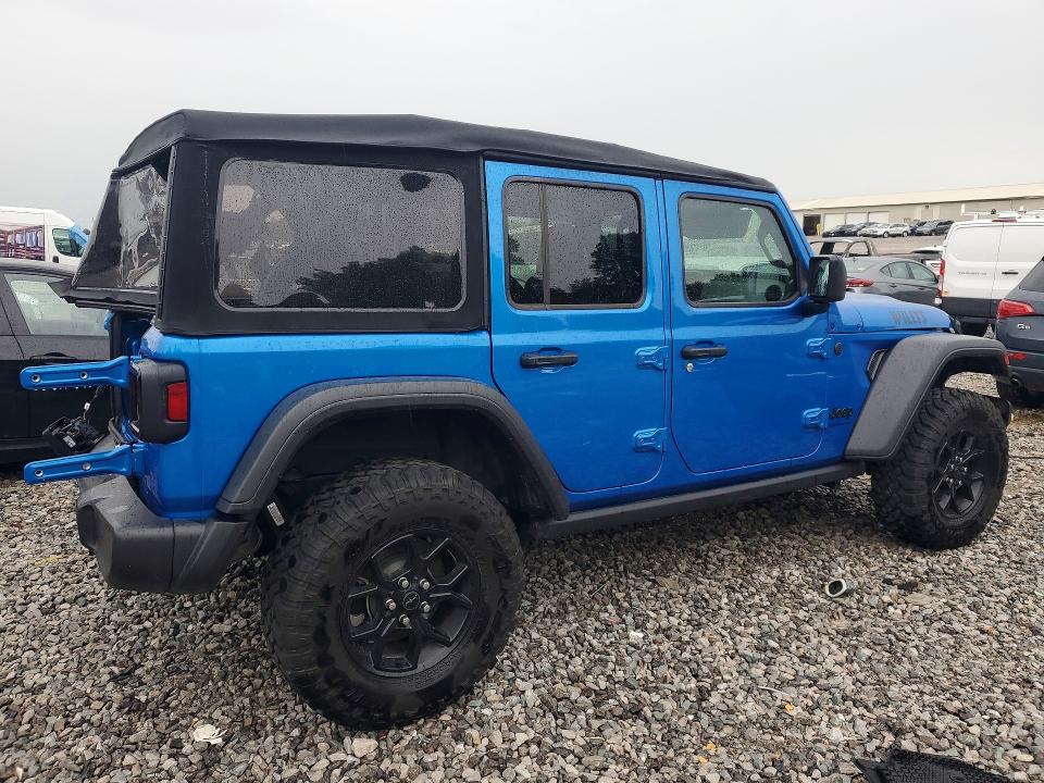 Продажа на аукционе авто 2024 Jeep Wrangler, vin: 1C4PJXDG1RW356902, номер лота: 51411416