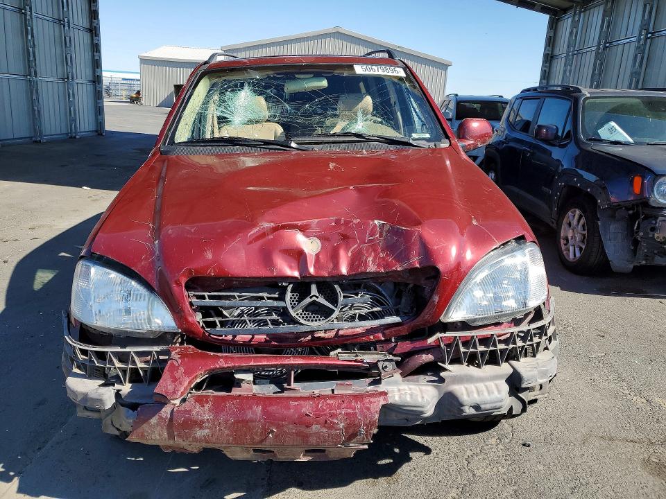 Aukcja sprzedaży 2000 Mercedes-benz Ml, vin: 4JGAB72E9YA193198, numer aukcji: 50679896