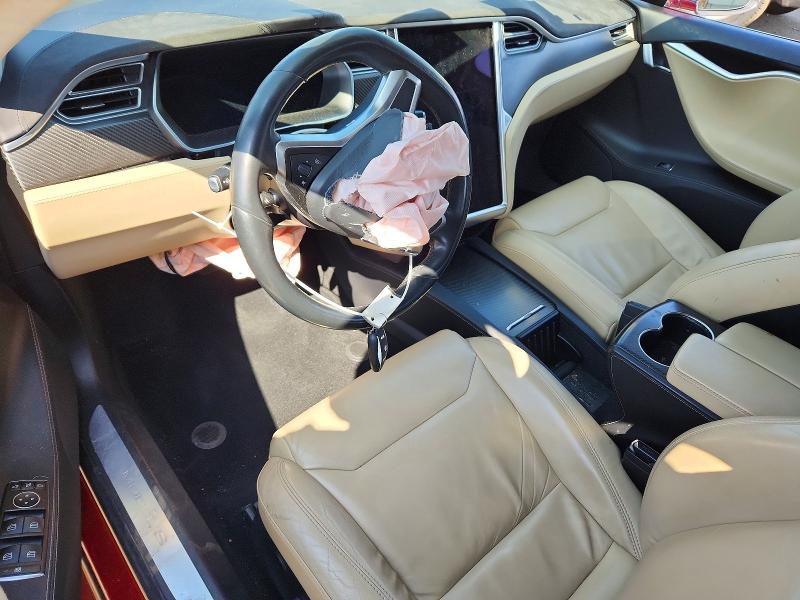 2017 Tesla Model S მანქანა იყიდება აუქციონზე, vin: 5YJSA1E2XHF198587, აუქციონის ნომერი: 49027306