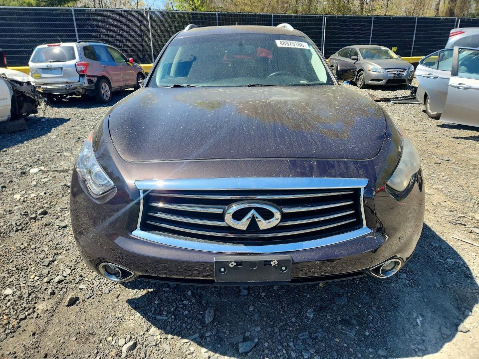 48979186 :رقم المزاد ، JN8AS1MU2CM121485 vin ، 2012 Infiniti Fx35 مزاد بيع