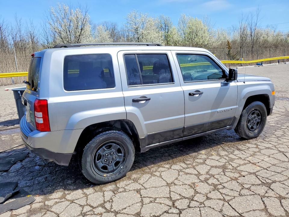 2017 Jeep Patriot მანქანა იყიდება აუქციონზე, vin: 1C4NJPBAXHD119843, აუქციონის ნომერი: 50234856
