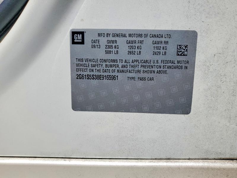 2014 Cadillac Xts მანქანა იყიდება აუქციონზე, vin: 2G61S5S38E9165961, აუქციონის ნომერი: 49300866